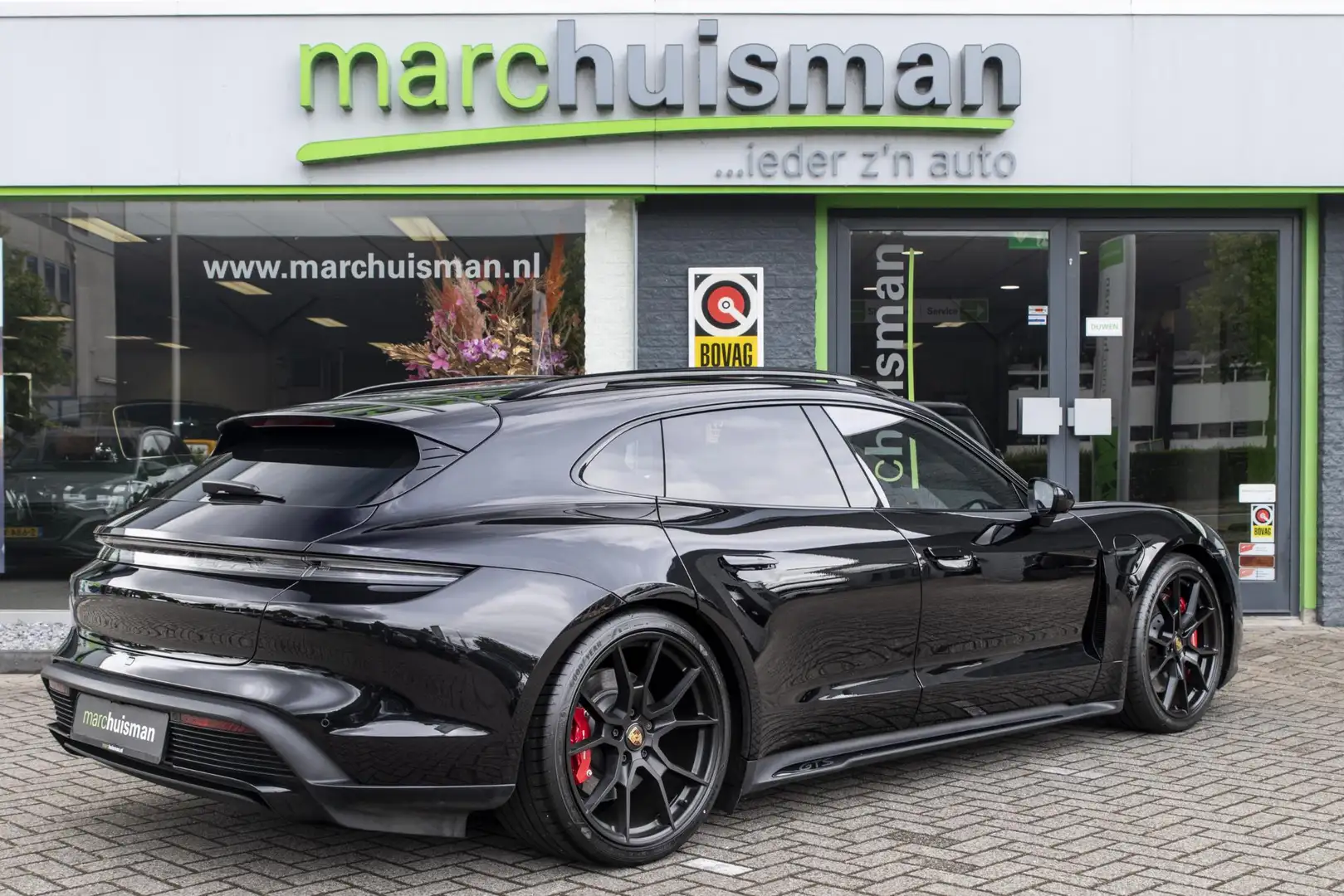 Porsche Taycan Sport Turismo GTS 93 kWh / PANODAK / HEAD UP / NL Negro - 2