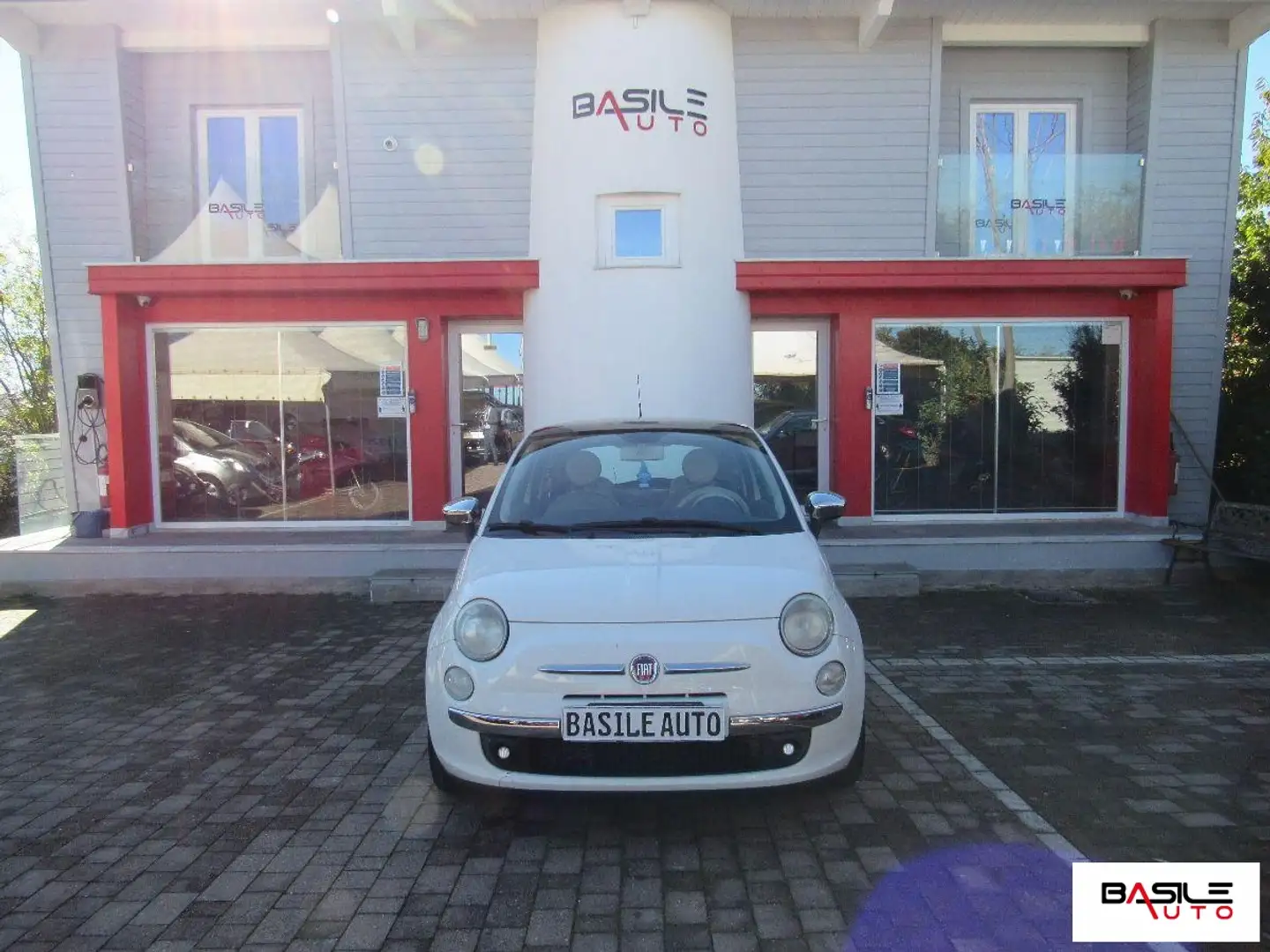 Fiat 500 1.3 Multijet 16V 75CV Lounge Blanc - 1