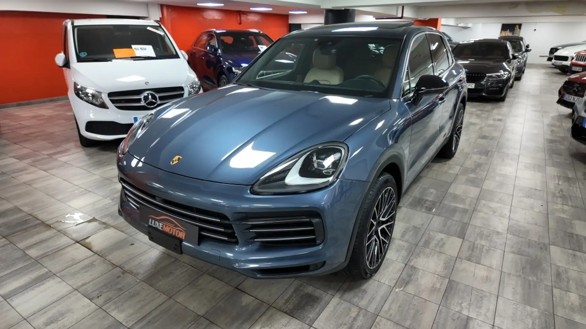 Porsche Cayenne E-Hybrid Aut. Azul - 1