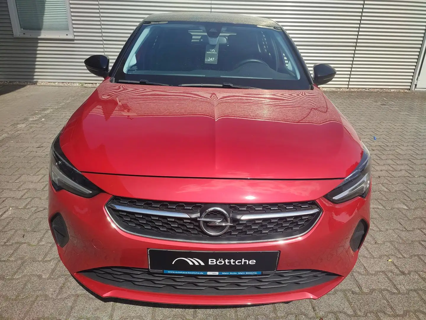 Opel Corsa F Elegance,Klima,SHZ,PDC,Kamera,Tempomat,Schaltwip Rot - 2