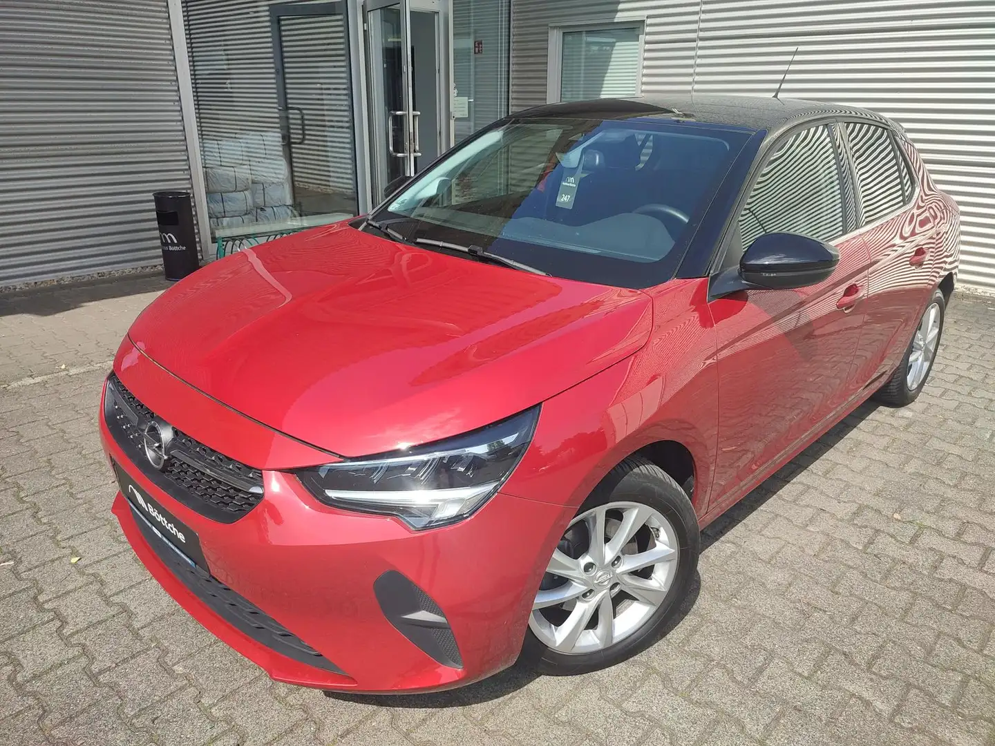 Opel Corsa F Elegance,Klima,SHZ,PDC,Kamera,Tempomat,Schaltwip Rot - 1