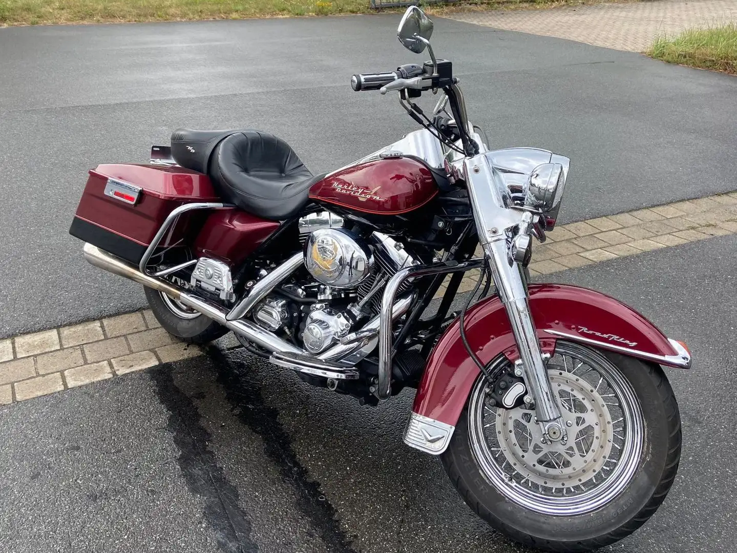 Harley-Davidson Road King Rojo - 2