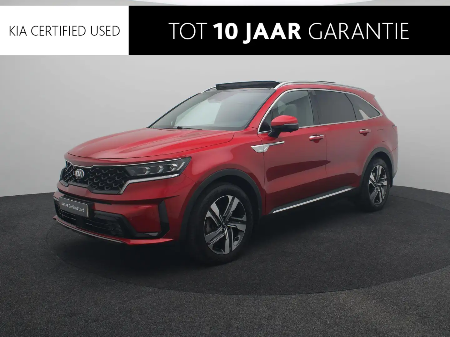 Kia Sorento 1.6 T-GDI Plug-in Hybrid 4WD ExecutiveLine 7p. Led Rouge - 1
