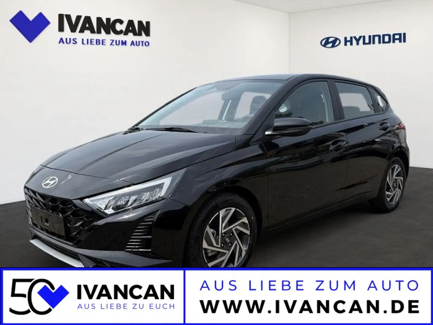 Hyundai i20 (MY25) 1.0 T-GDI (100 PS) 7-DCT 2WD Trend, Lichtpa Schwarz - 1