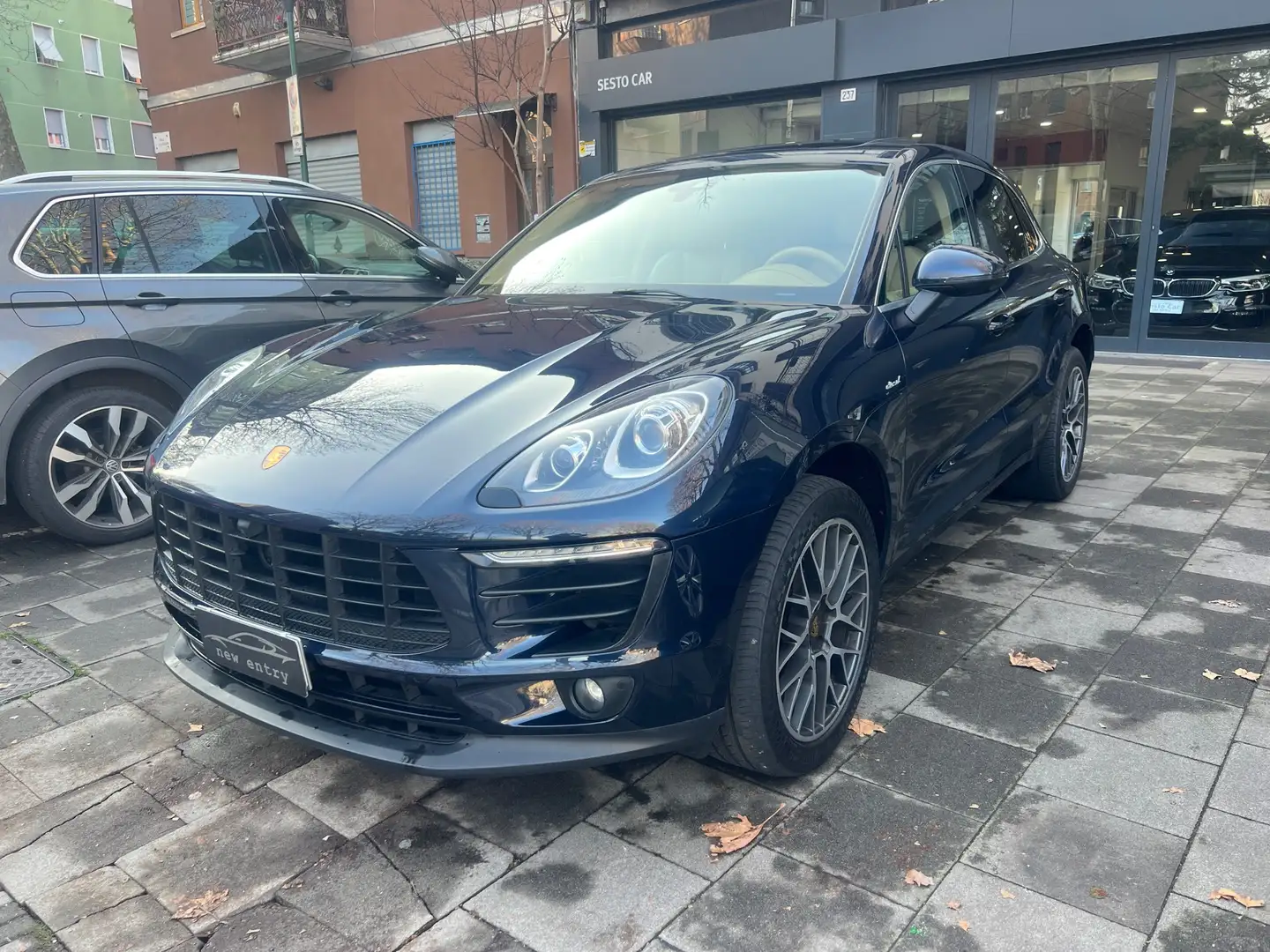 Porsche Macan Macan 3.0d S 250cv pdk my16 TETTO APRIBILE Blau - 1