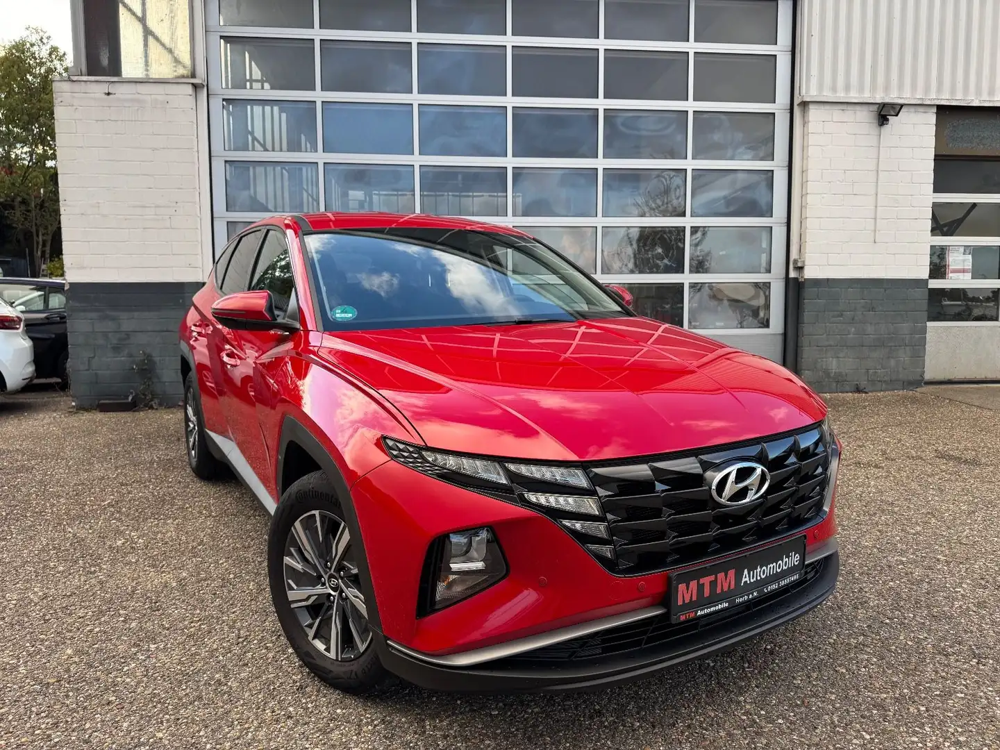 Hyundai TUCSON 1.6 T-GDI Pure Spurh RCam Carplay Rot - 1