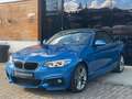 BMW 220 Cabrio 220 d M Sport PDC/NAVI/LED Blau - thumbnail 11