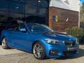 BMW 220 Cabrio 220 d M Sport PDC/NAVI/LED Blau - thumbnail 7