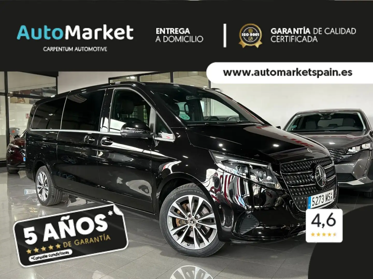 Mercedes-Benz V 220 220d Largo Avantgarde 7G Tronic Noir - 1