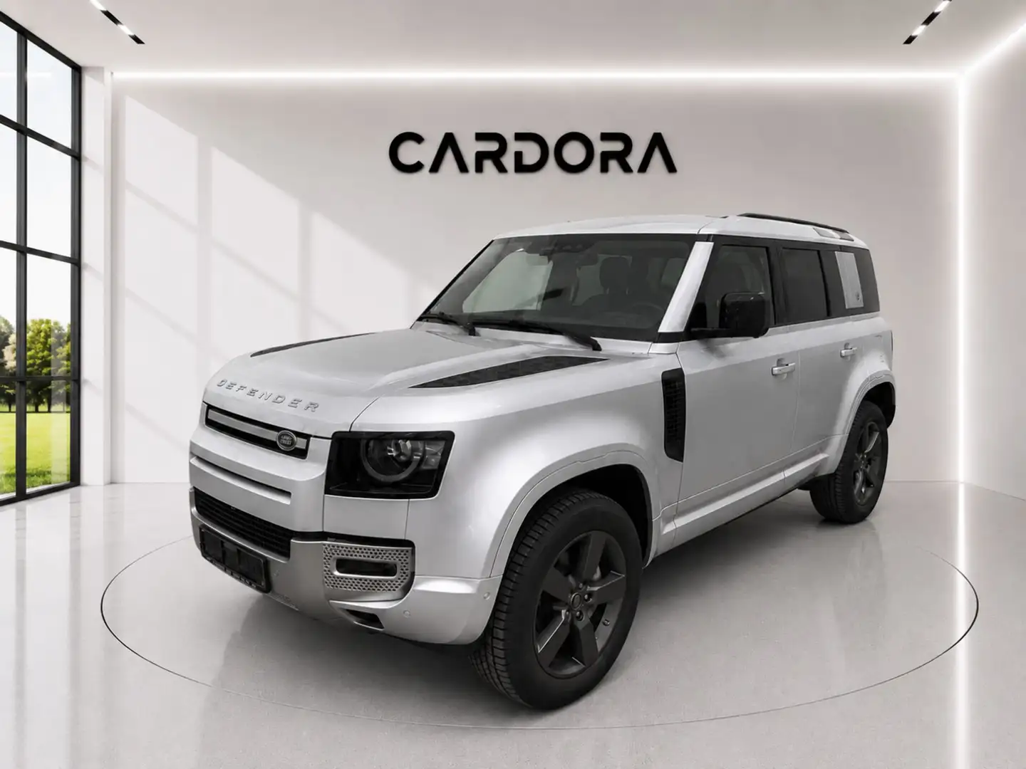 Land Rover Defender 110 2.0 P400e *OPEN-SKY*LUFT*LEDER*KAMERA*ASSIST* Silber - 1