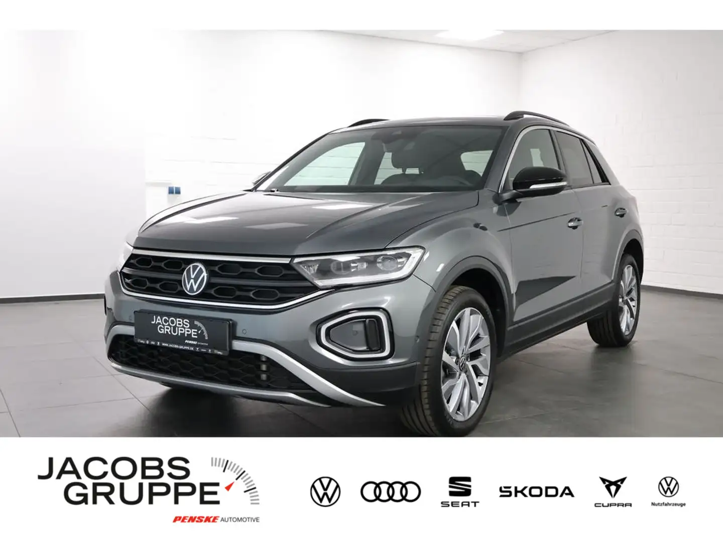 Volkswagen T-Roc 1.5 TSI Goal DSG,Navi,LED,RFK Grau - 1