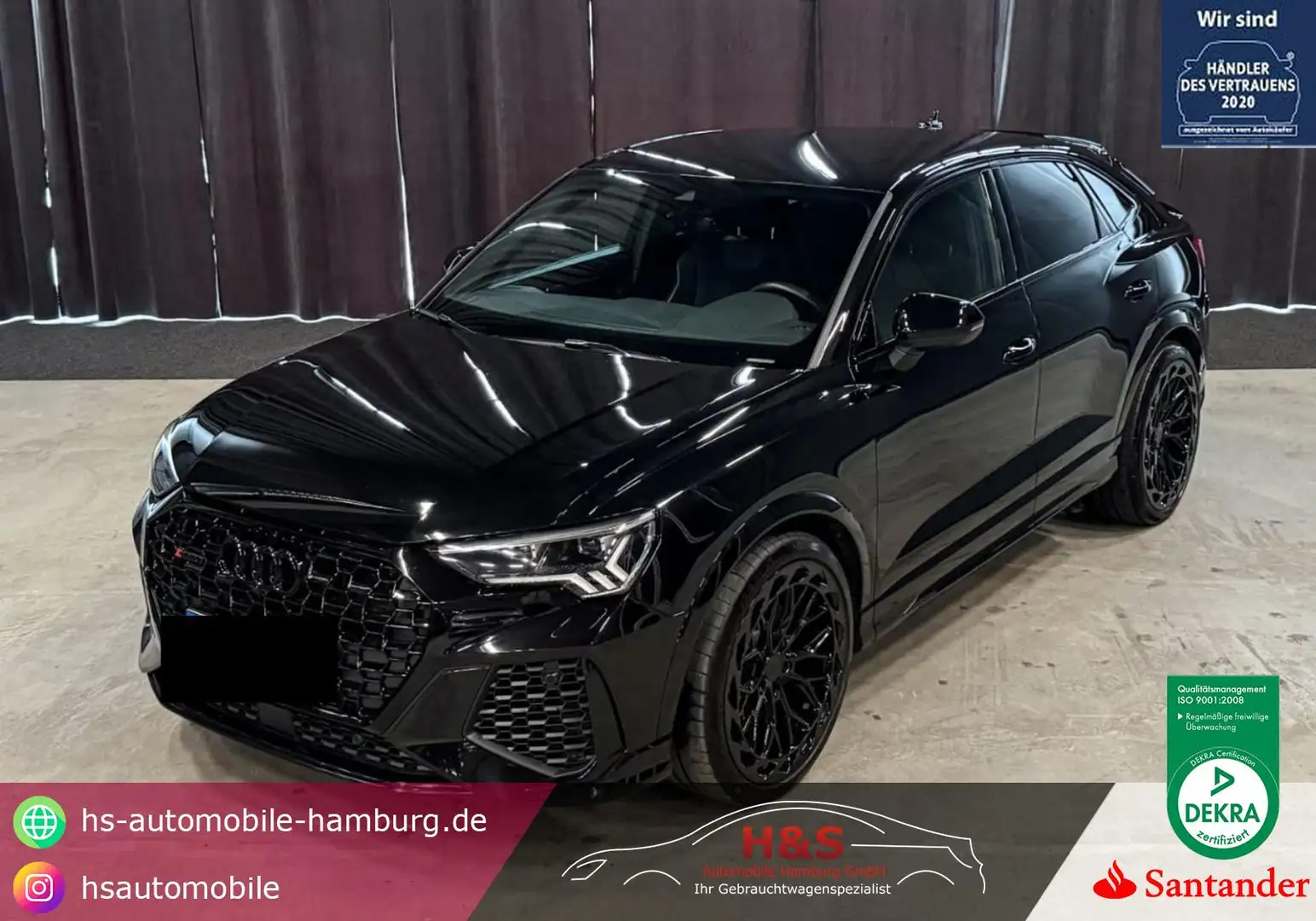 Audi RS Q3 Sportback quattro *AHK/SONOS/KAMERA* Schwarz - 1