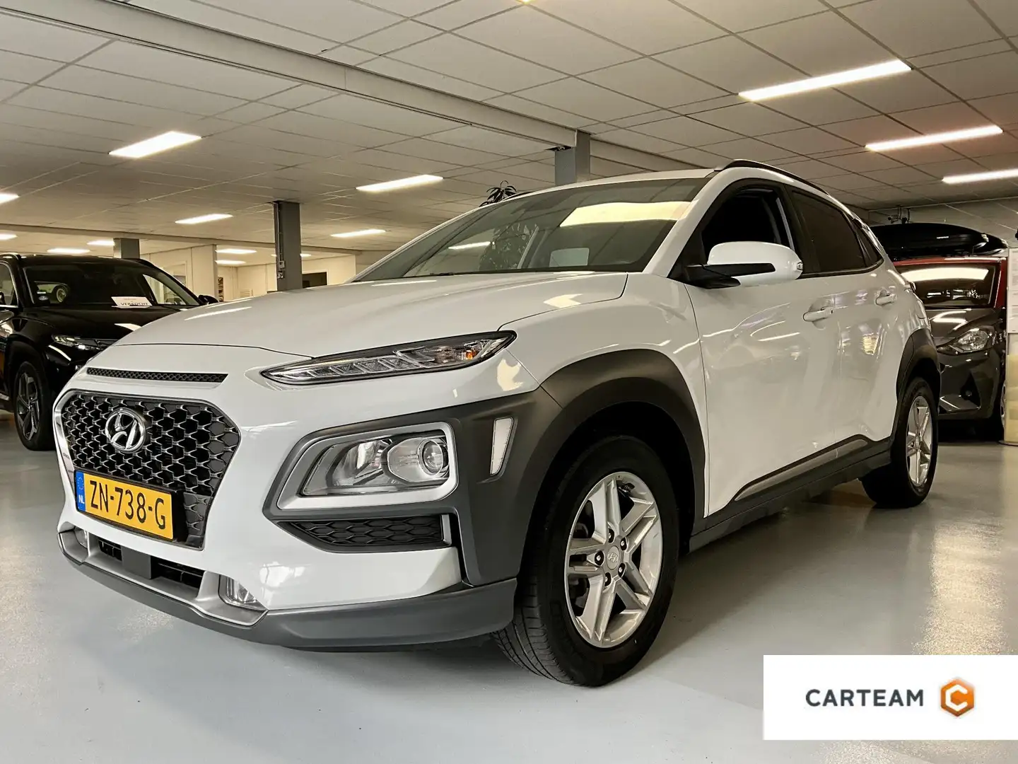 Hyundai KONA 1.0 T-GDI Fashion ** RIJKLAARPRIJS ** Wit - 1