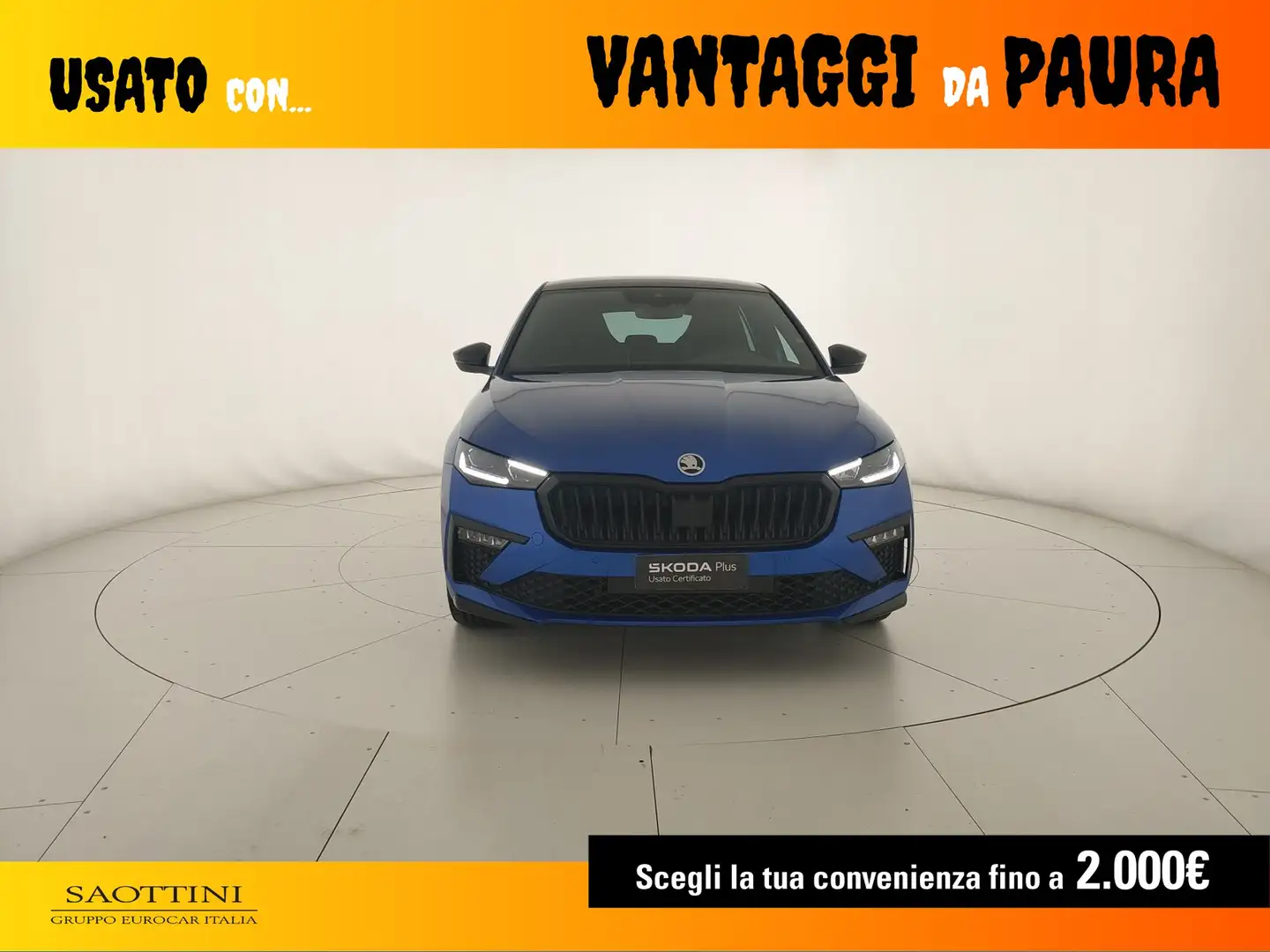 Skoda Scala 1.0 TSI Monte Carlo 115 CV DSG Bleu - 2