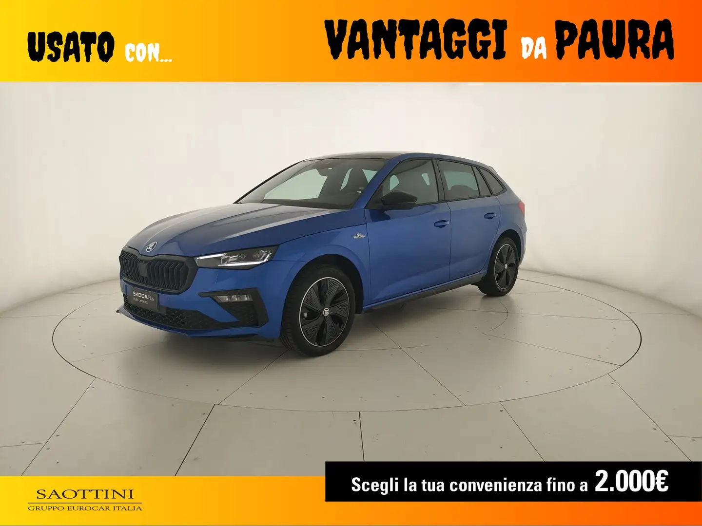 Skoda Scala 1.0 TSI Monte Carlo 115 CV DSG Bleu - 1