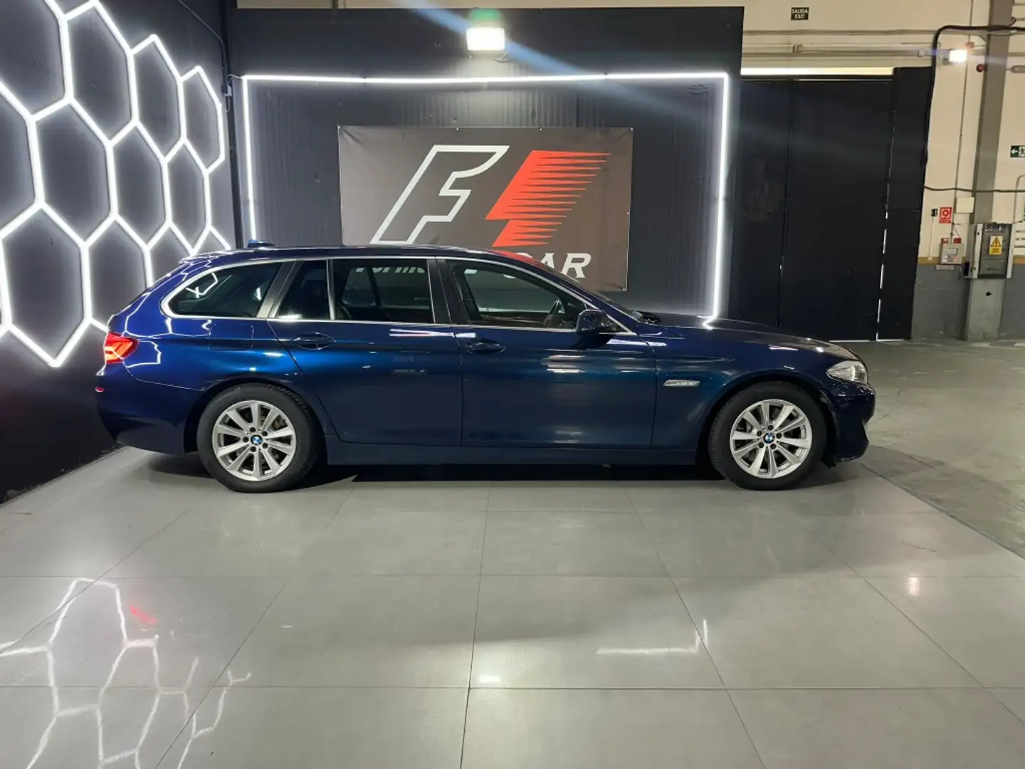 BMW 525 525d Touring Azul - 2