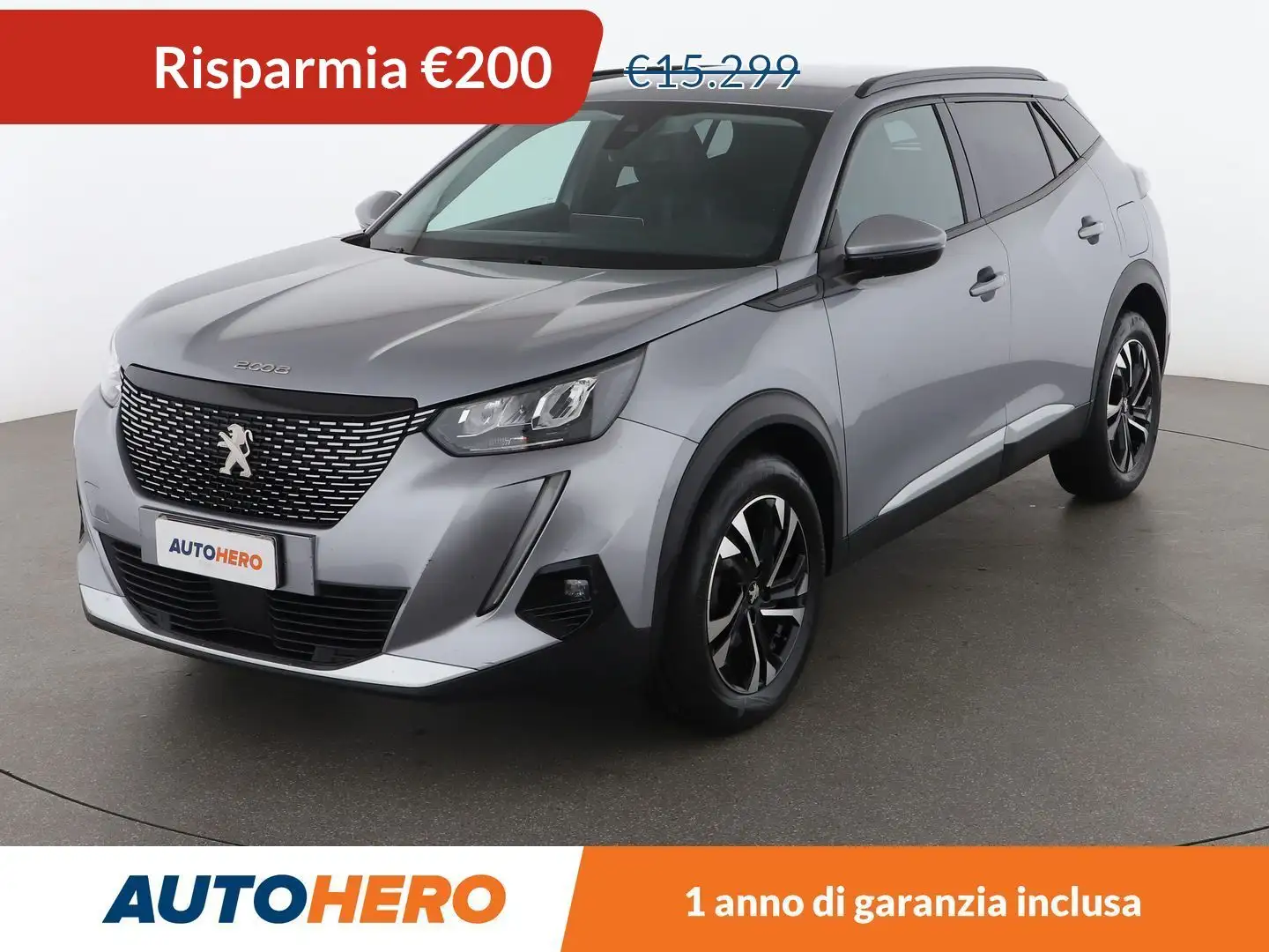 Peugeot 2008 1.2 PureTech Allure 130 CV Argento - 1