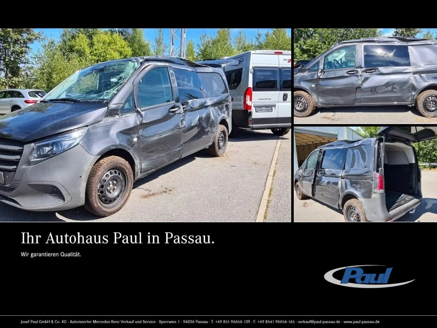 Mercedes-Benz Vito 119 CDI Mixto 4x4 Motor läuft+Auto fährt Gris - 1