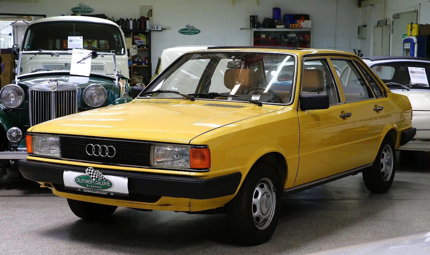 Audi 80 CL Jaune - 1