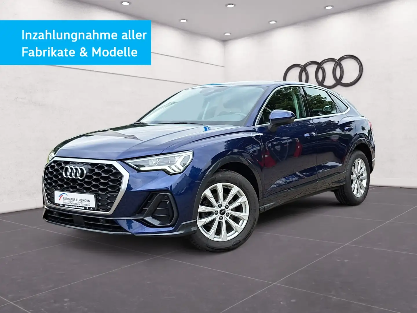 Audi Q3 Sportback 35 TDI S tronic NAV LED GRA APP PDC 18" Blu/Azzurro - 2