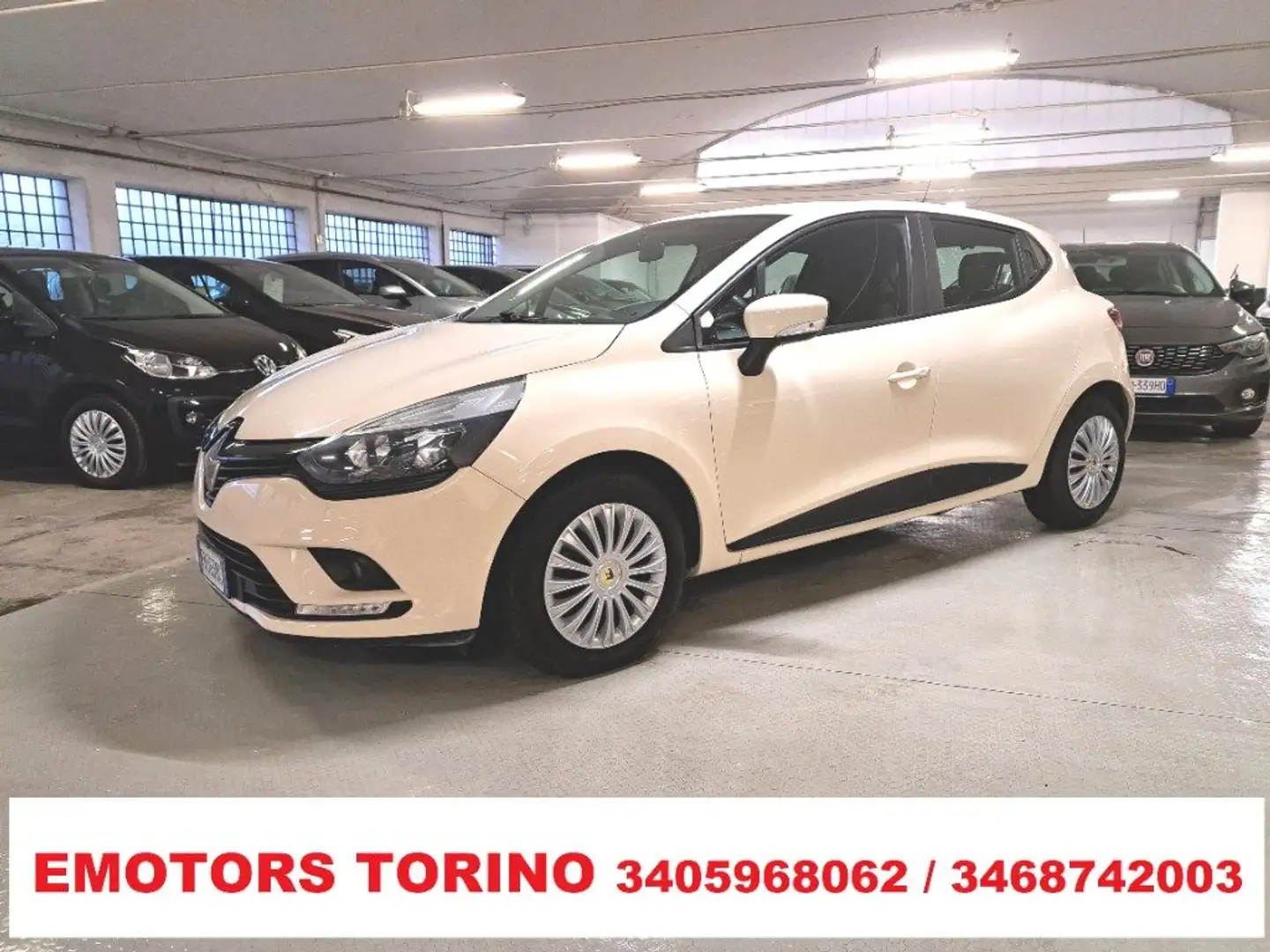 Renault Clio 1.5 dCi 8V 75CV Start&Stop 5 porte Van Bianco - 2