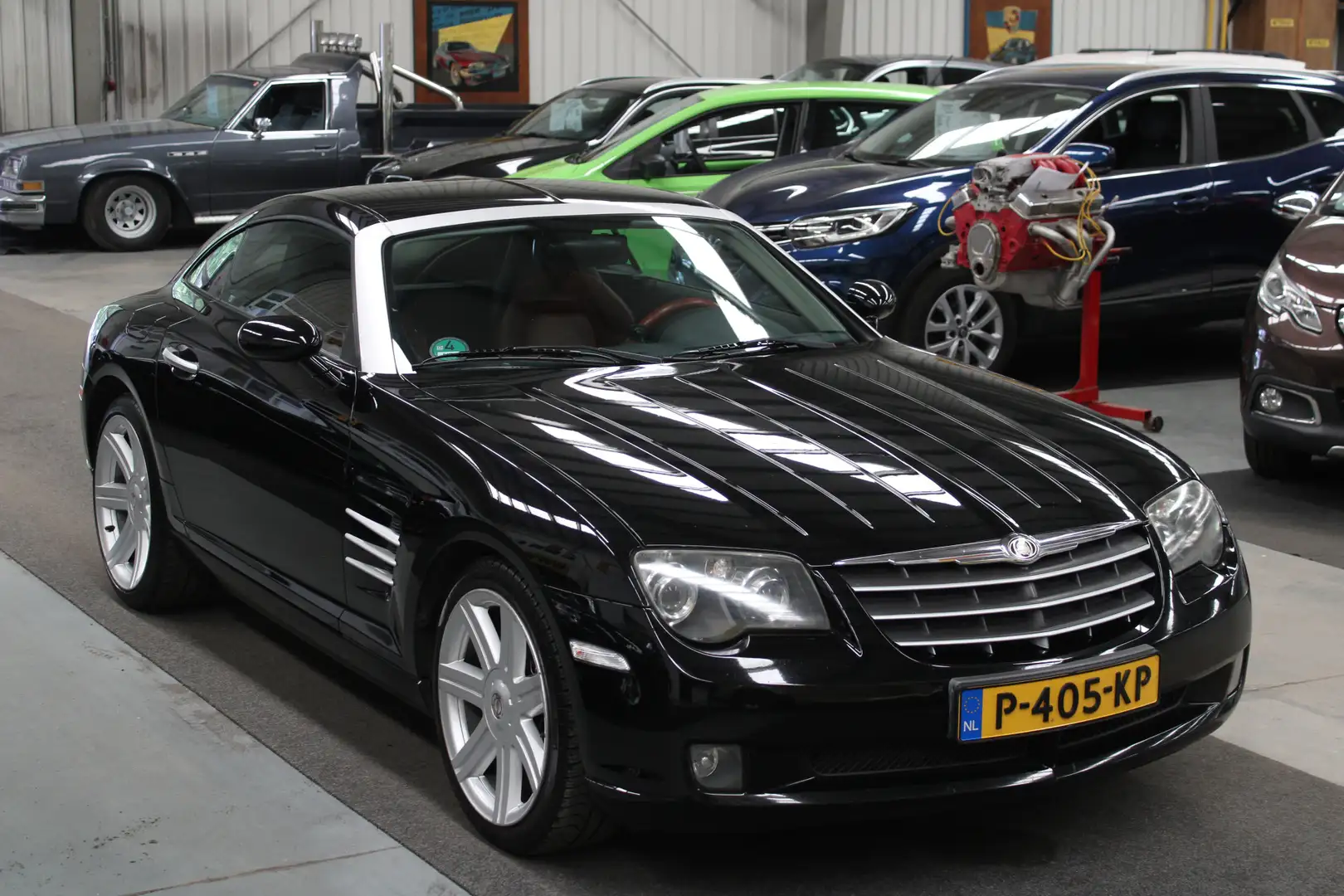 Chrysler Crossfire 3.2 V6 Automaat Airco, Cruise control, Lederen spo Zwart - 2