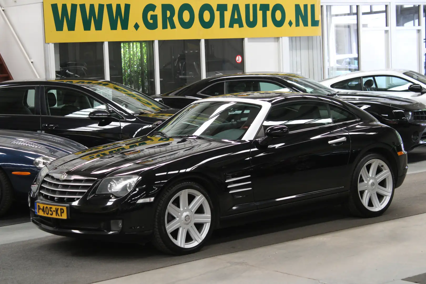 Chrysler Crossfire 3.2 V6 Automaat Airco, Cruise control, Lederen spo Zwart - 1