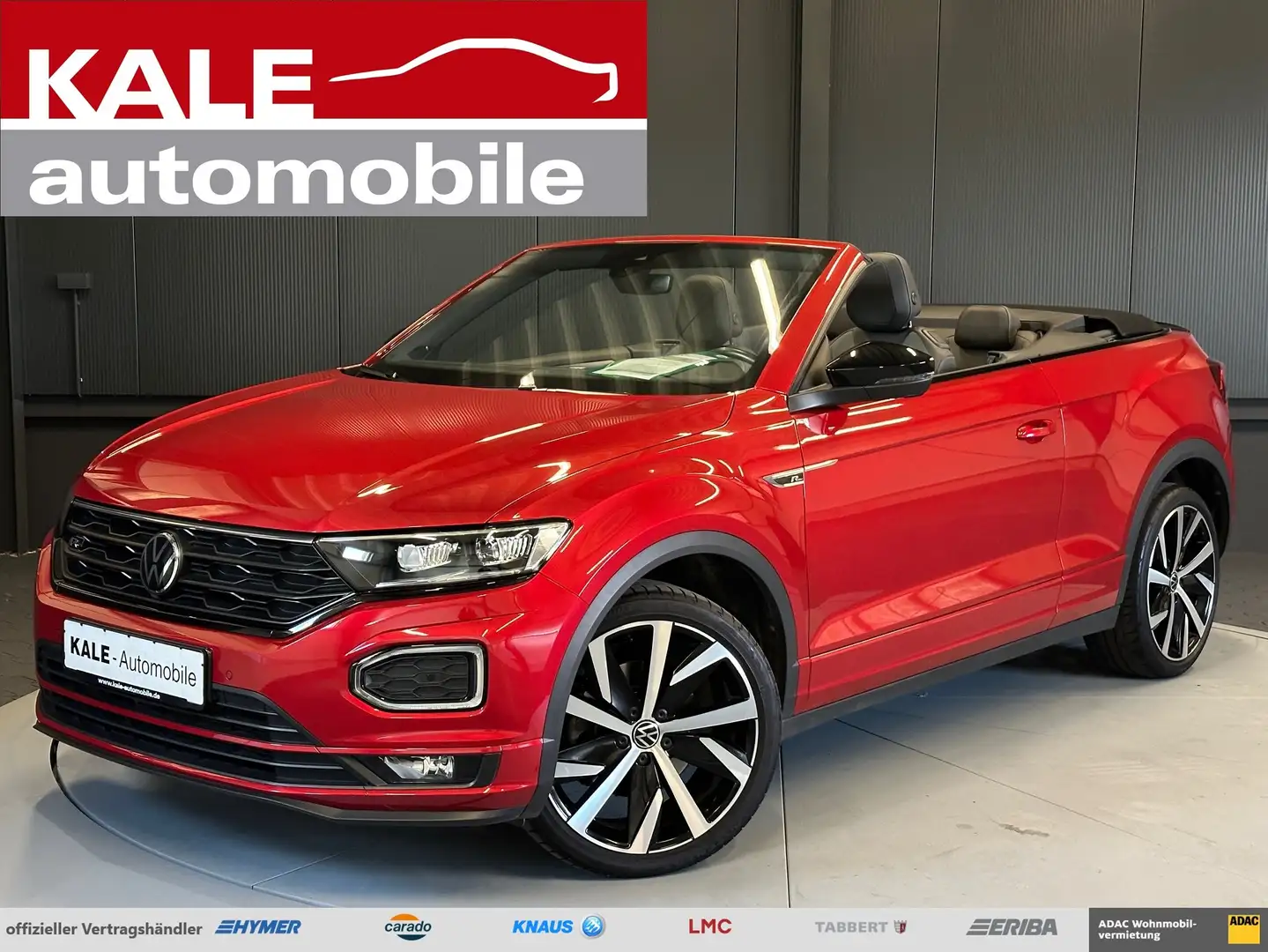 Volkswagen T-Roc Cabrio R-Line/Black Style*19Zoll*Dig.Cock*beats* Rot - 1