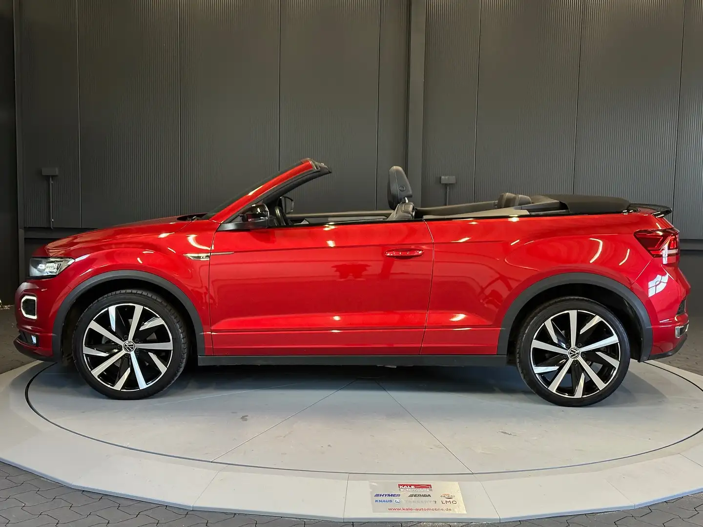 Volkswagen T-Roc Cabrio R-Line/Black Style*19Zoll*Dig.Cock*beats* Rot - 2
