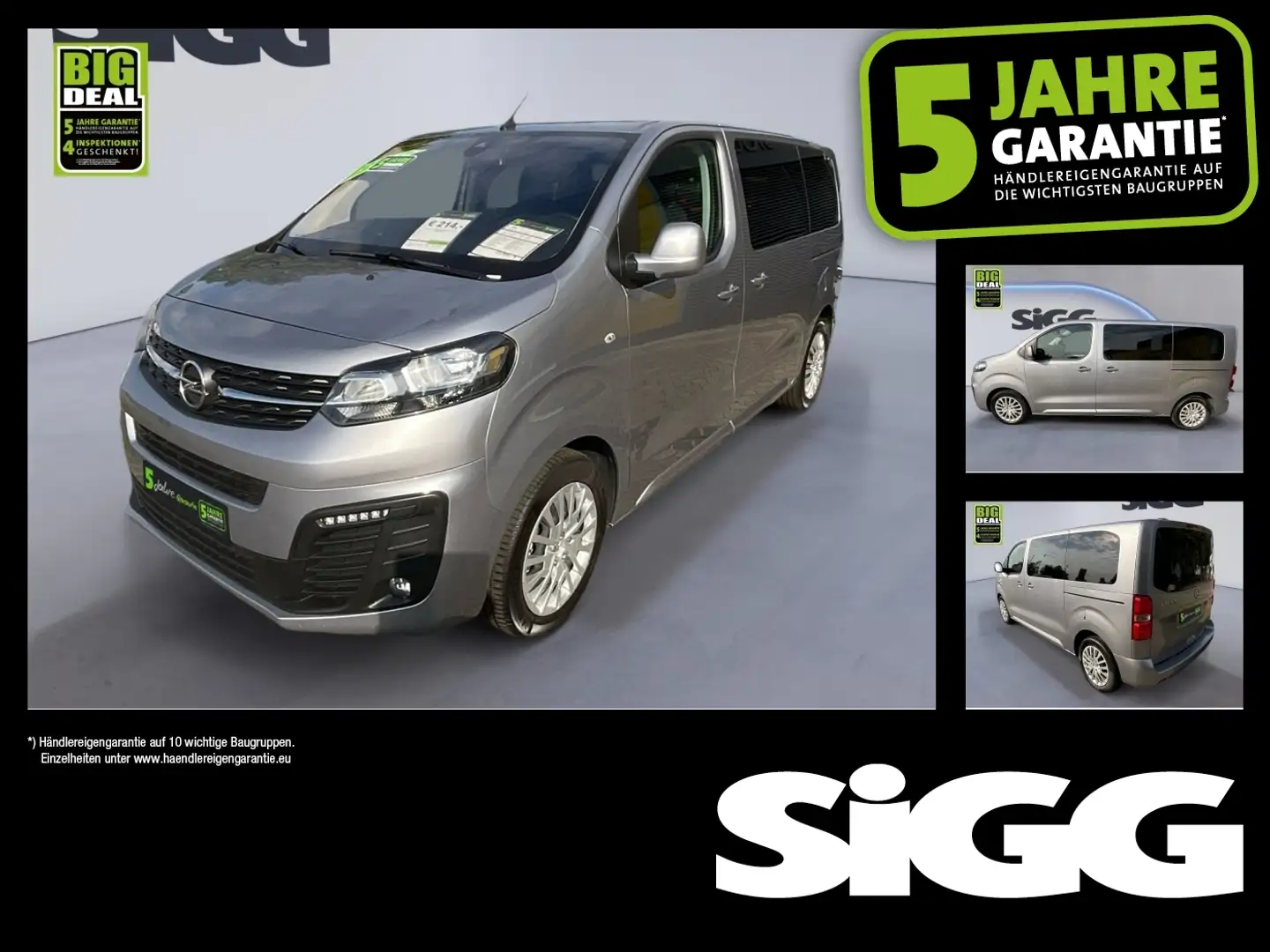 Opel Zafira Life 1.5 D (L2) Edition M KlimaA PDC Grau - 1