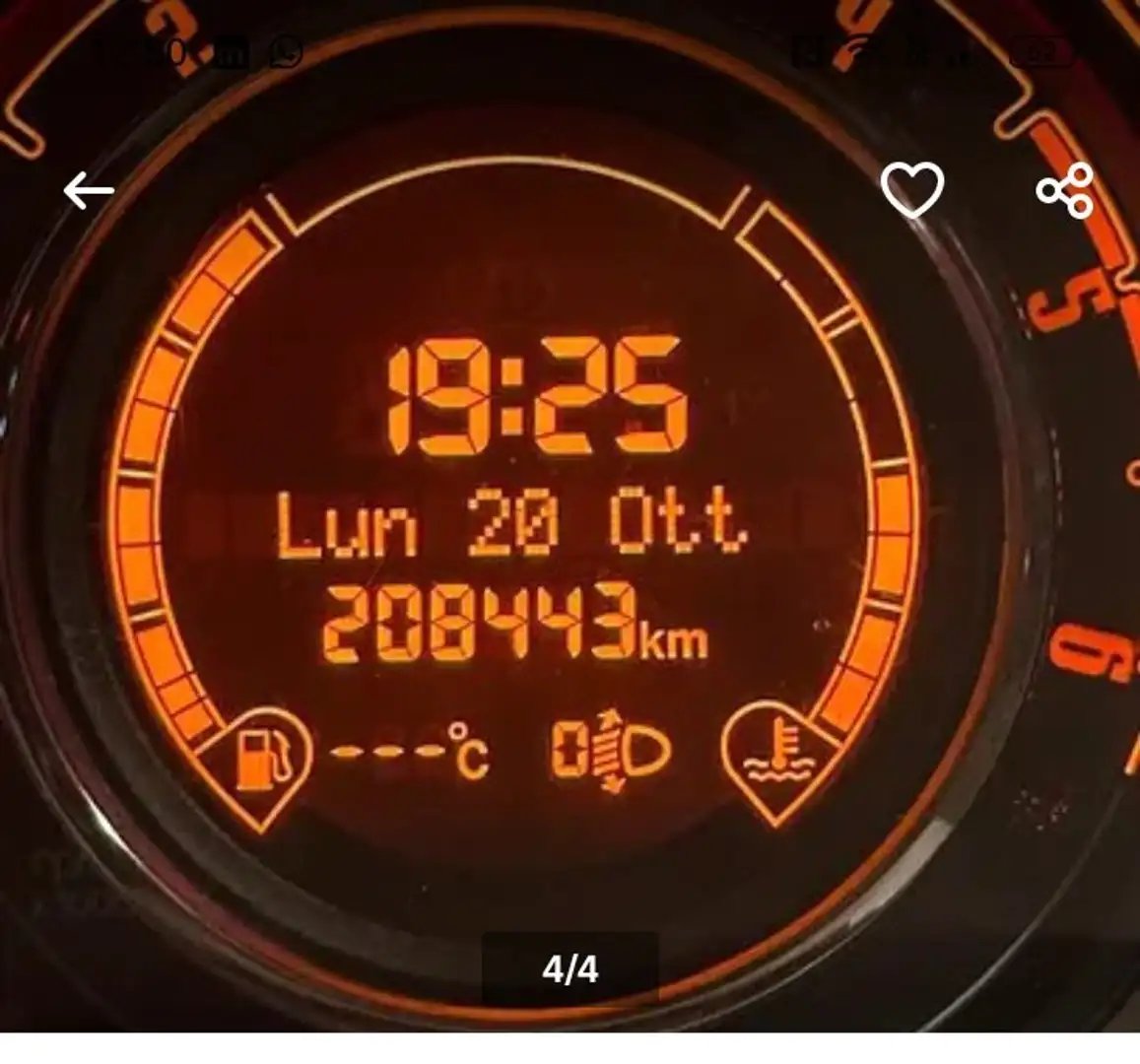 Fiat 500 500 1.3 mjt 16v Pop 75cv Oro - 2