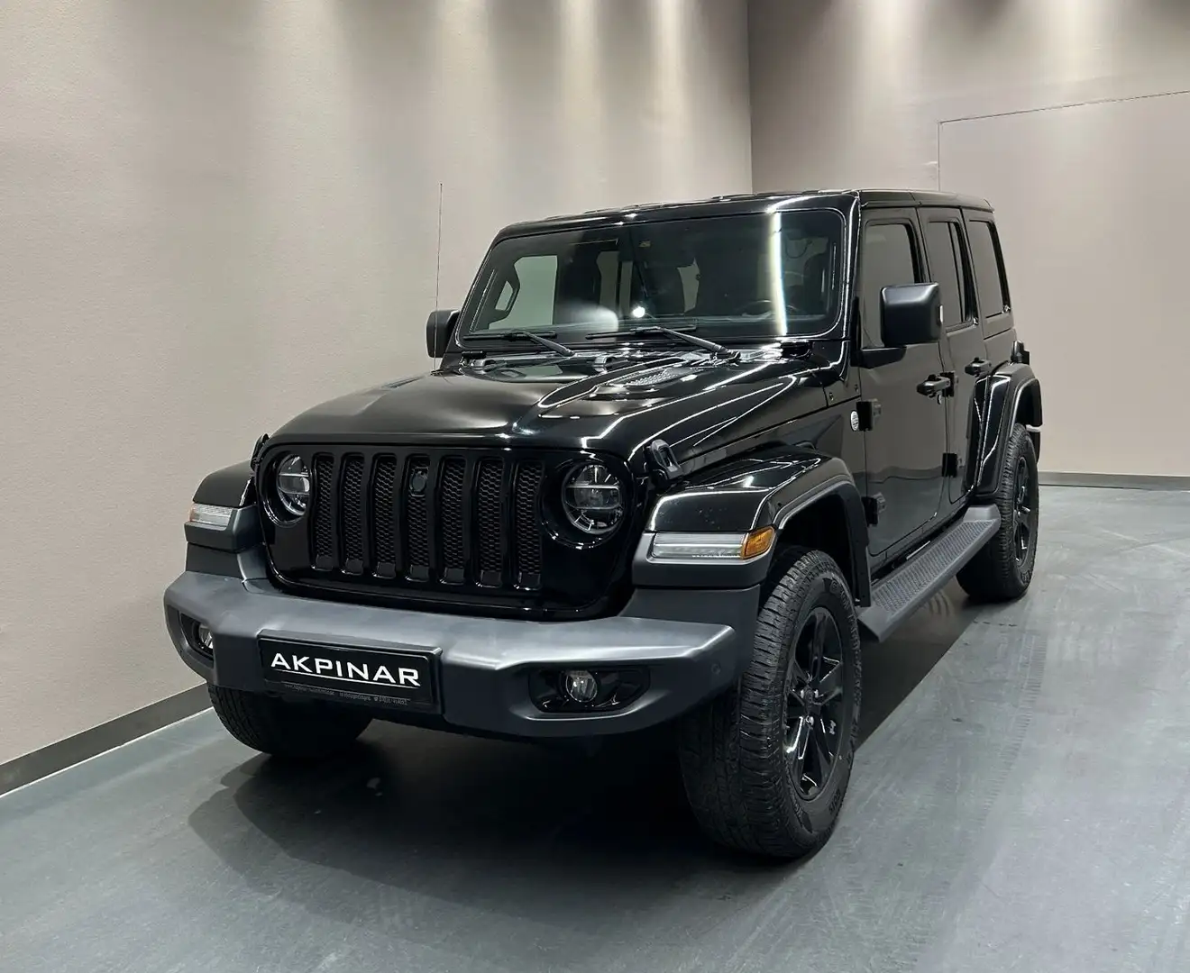 Jeep Wrangler 2.2 CRDi Autom. Unlimited Sahara *AHK* Negro - 2