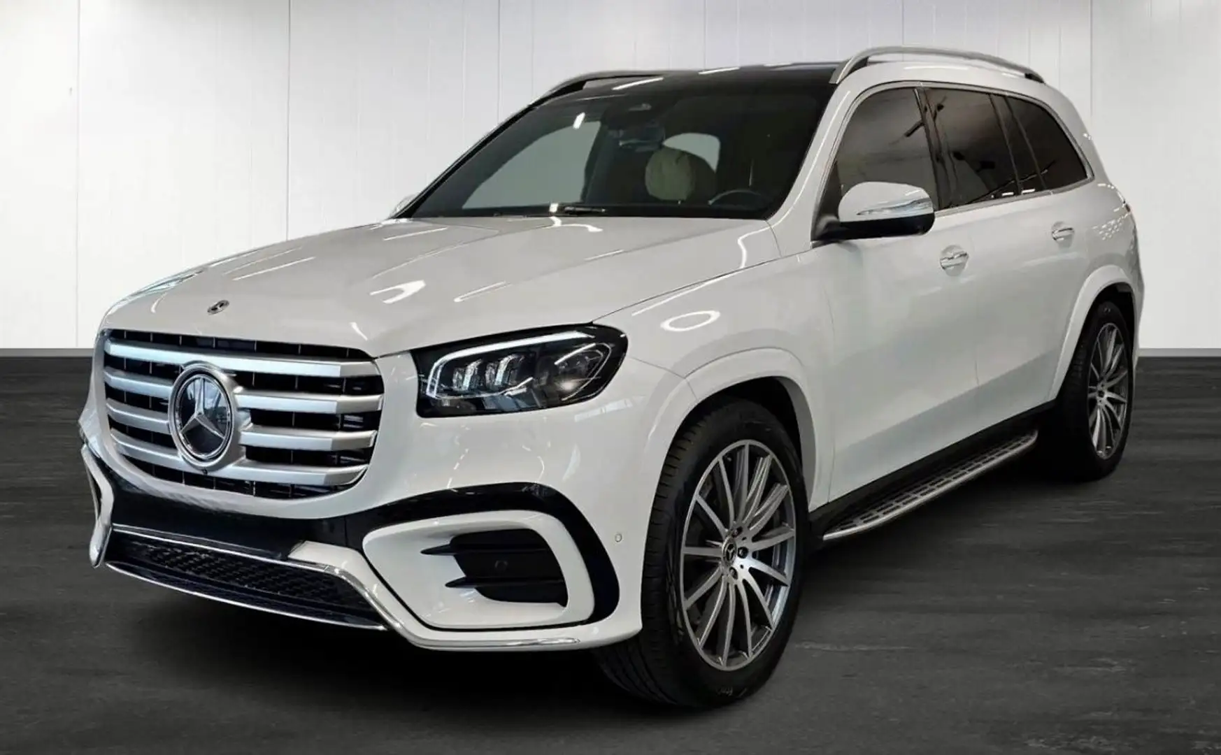 Mercedes-Benz GLS 450 d AMG 4M Pan HuD 7-Sitz Air SH Soft Burm Weiß - 1
