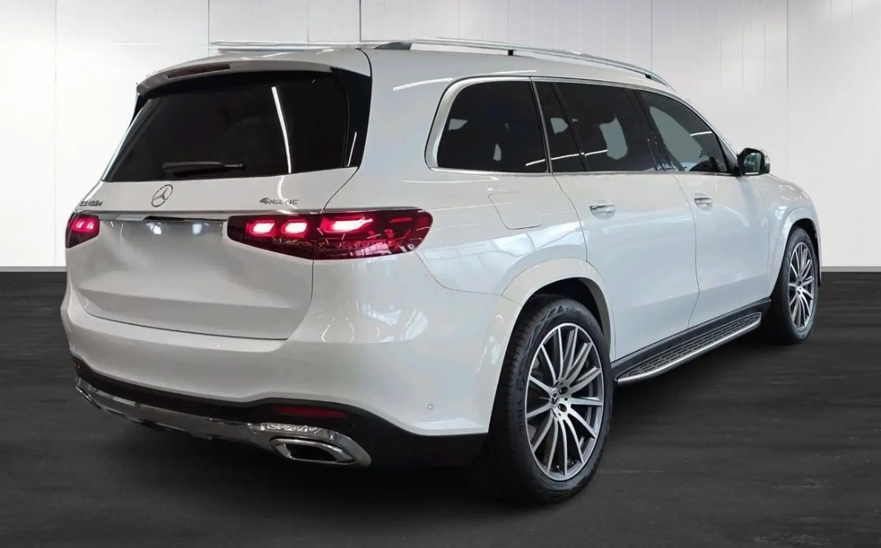 Mercedes-Benz GLS 450 d AMG 4M Pan HuD 7-Sitz Air SH Soft Burm Weiß - 2