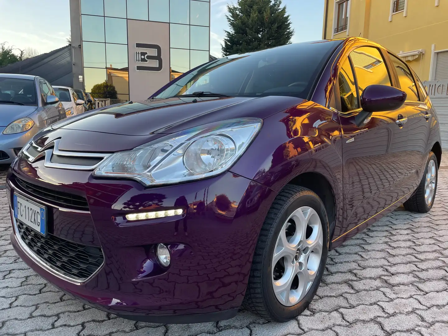Citroen C3 C3 1.2 puretech Exclusive E6 NAVI,CINGHIA NUOVA Mauve - 1