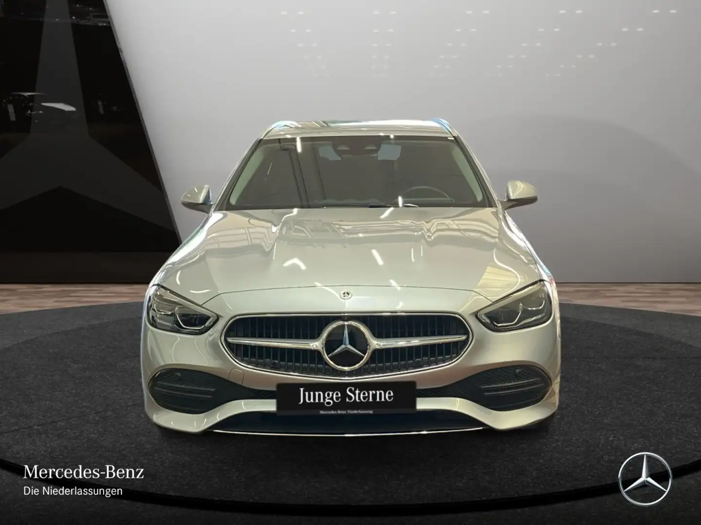 Mercedes-Benz C 220 d T 4M AVANTG+360+AHK+LED+KEYLESS+9G Silber - 2