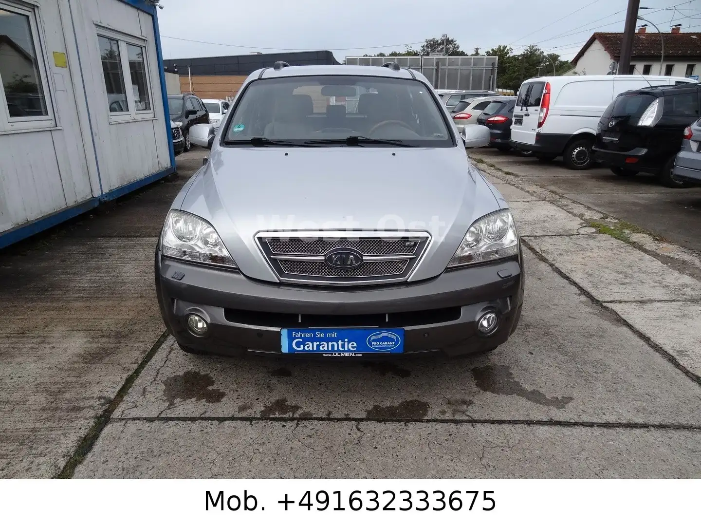 Kia Sorento 2.5 CRDi EX Klima Leder SHZ AHK TÜV neu Silber - 2