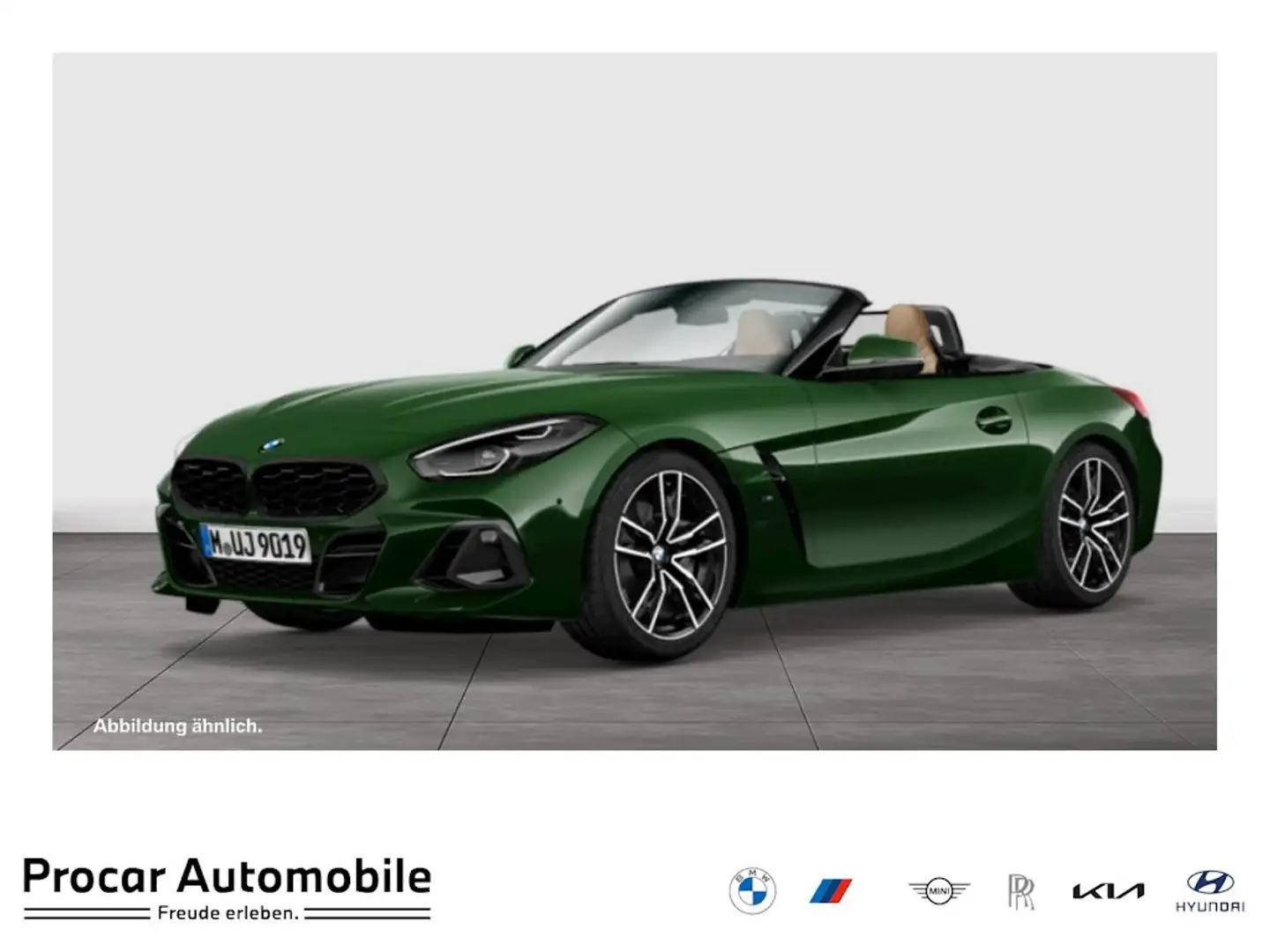 BMW Z4 sDrive20i M Sport AdapLED DA PA RFK ACC HuD Grün - 1