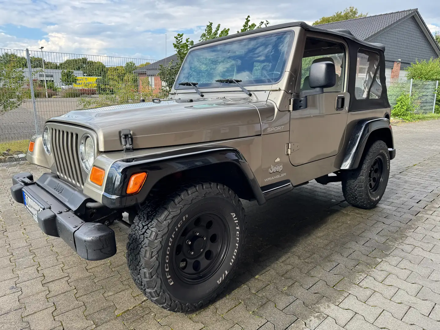 Jeep Wrangler 2.4 Liter,6.Gang ,ABS,Tempomat, Klimaanlage Beige - 1