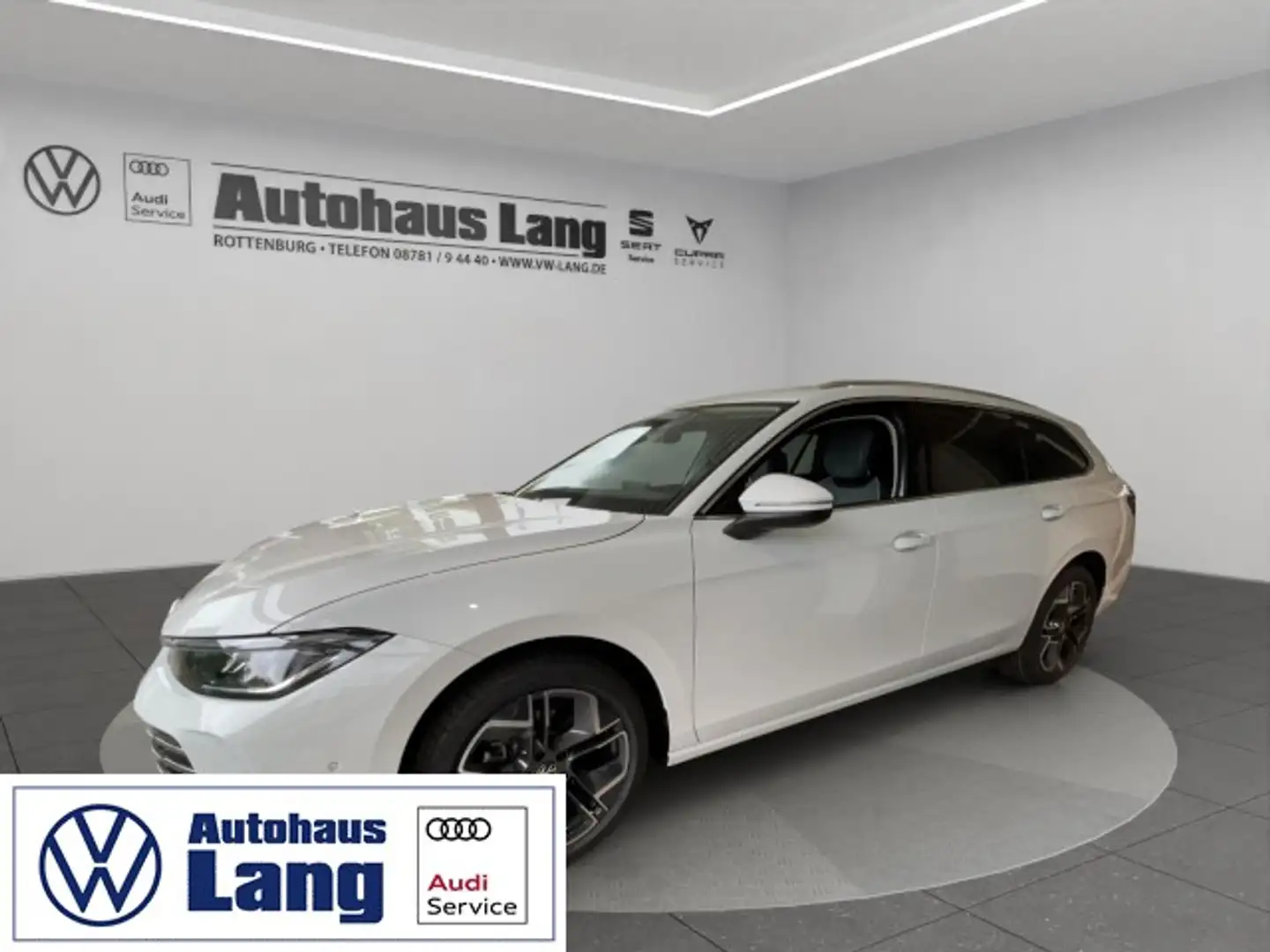 Volkswagen Passat Elegance 2.0 TDI DSG Navi Pano Leder 8-fach breift Weiß - 1