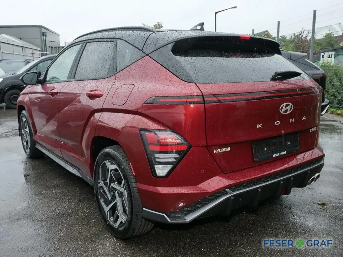 Hyundai KONA N-LINE HEV GLASDACH NAVI LED CAM SHZ LHZ Rot - 2