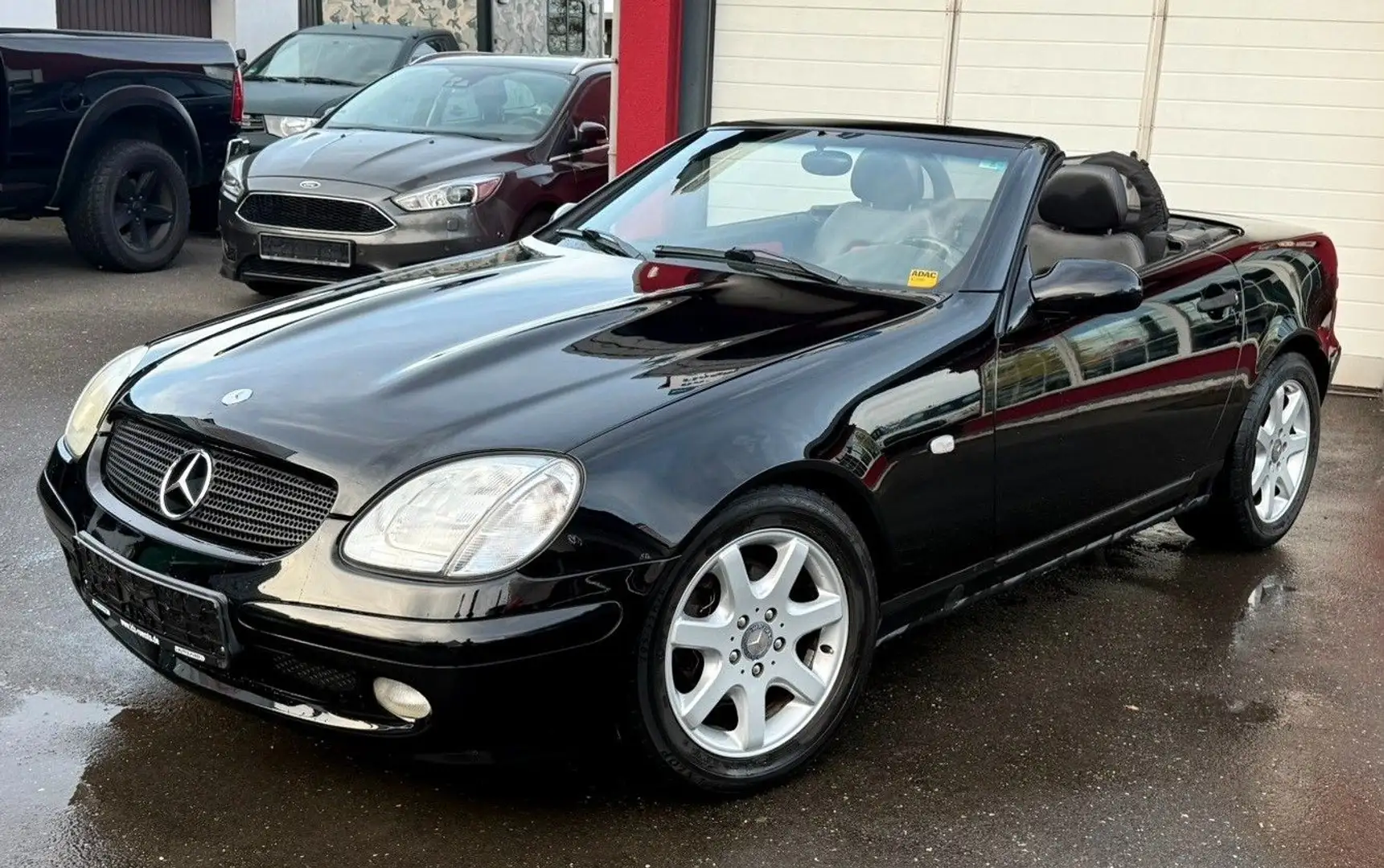 Mercedes-Benz SLK 230 KOMPRESSOR Automatik/Alufelgen/Leder Schwarz - 1