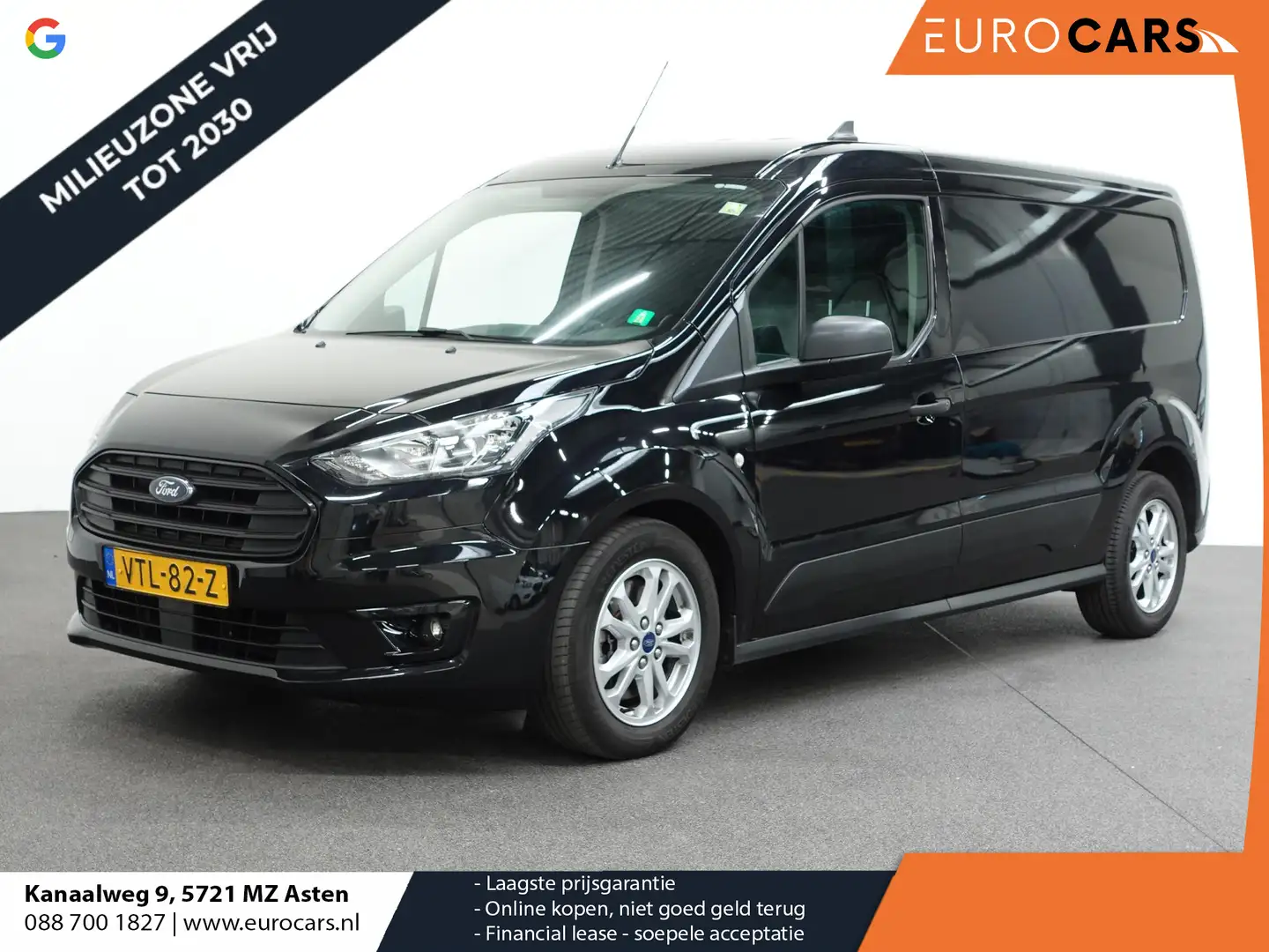 Ford Transit Connect 1.5 Automaat L2 Trend Navigatie Airco Parkeersenso Noir - 1
