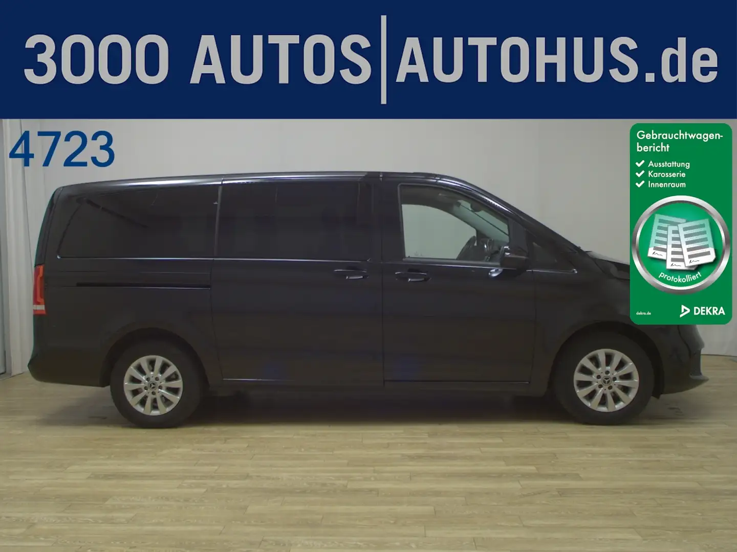 Mercedes-Benz V 220 Lang d 5-Sitze Navi LED RFK Shz Schwarz - 1