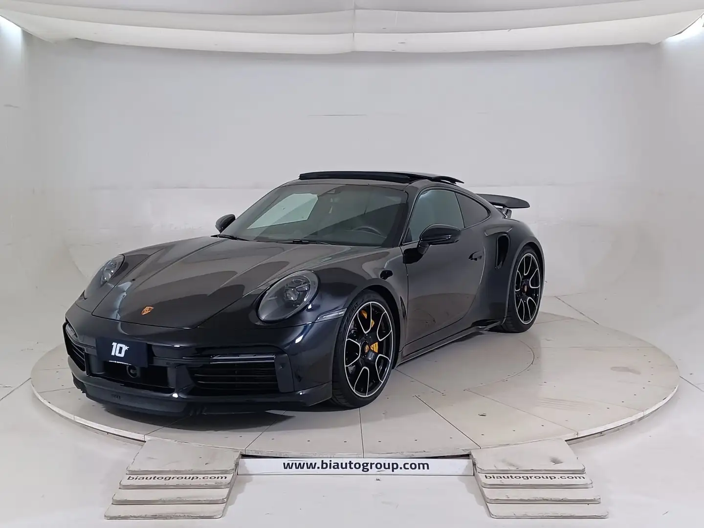 Porsche 911 Coupe 3.7 Turbo S auto Nero - 1