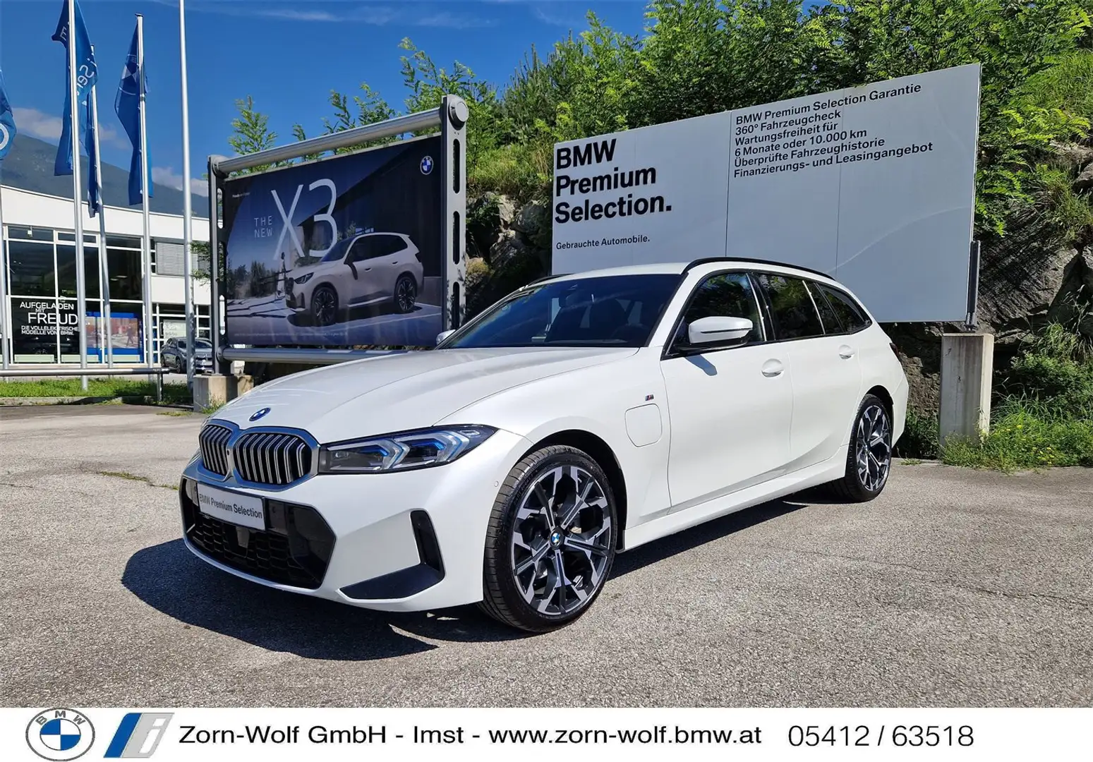 BMW 330 e xDrive Weiß - 1