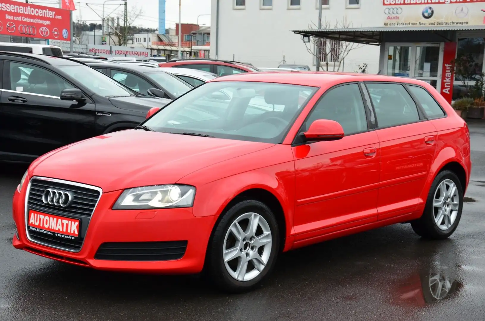 Audi A3 1.6*1.Hand*AUTOM*Tempo*Bi-Xen*5 Tür*Klima*TOP Rot - 1
