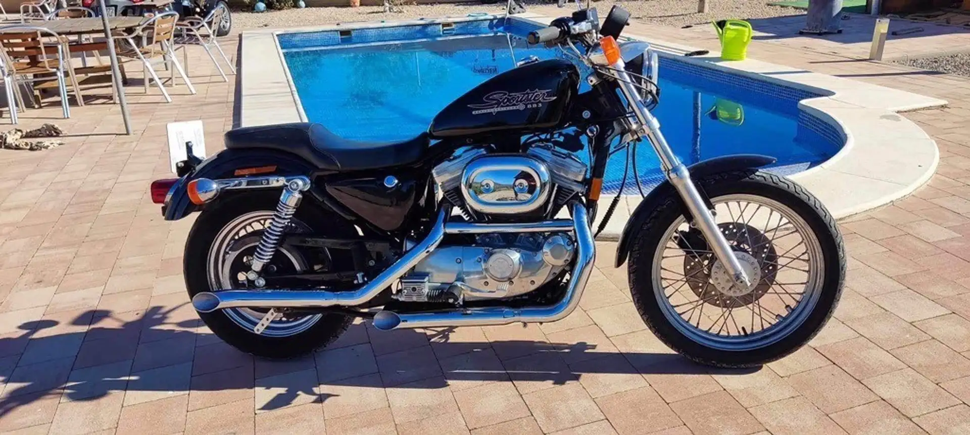 Harley-Davidson Sportster 883 sportster Fekete - 1