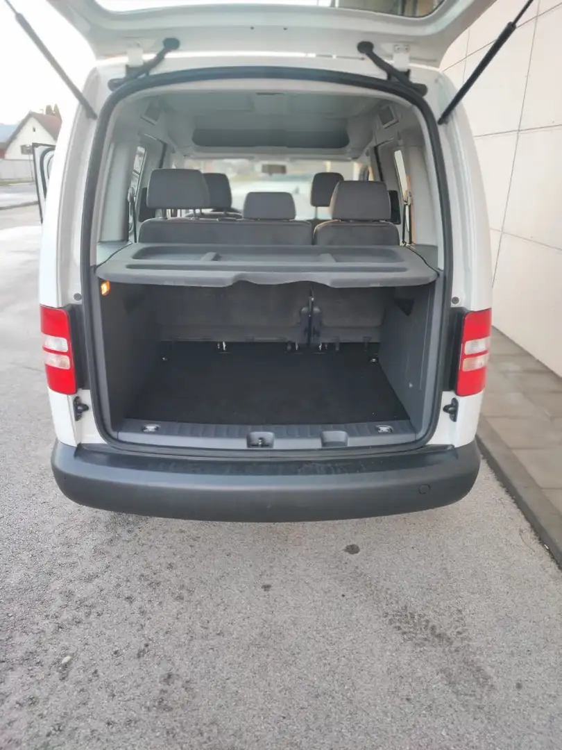 Volkswagen Caddy Trendline 1,6 TDI Weiß - 2