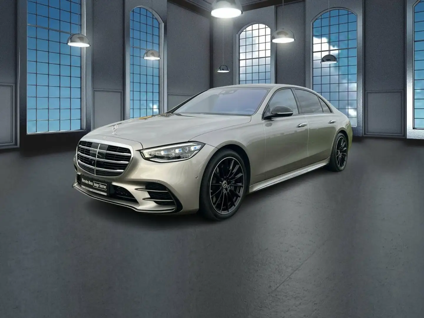 Mercedes-Benz S 580 4M Lang AMG+BURM+NIGHT+DIGI LIGHT+MEMORY Silber - 2